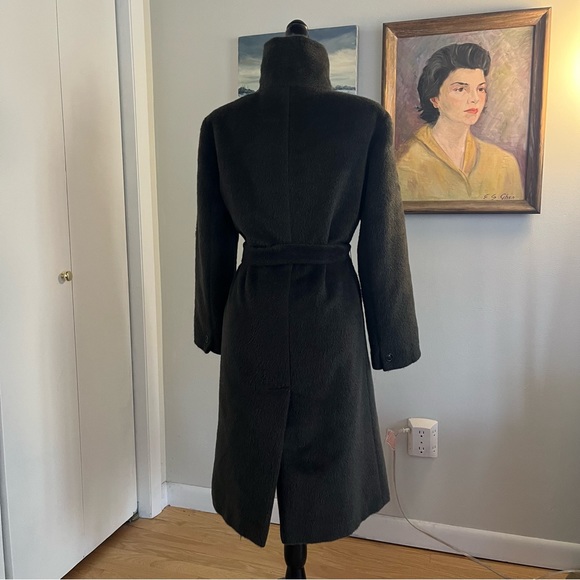 Max Mara Alpaca Belted Coat - Picture 6 of 15